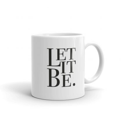 Taza Let It Be.