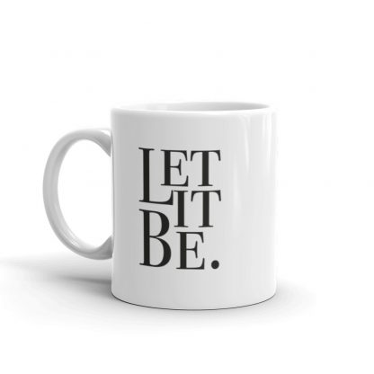 Taza Let It Be. - Imagen 2