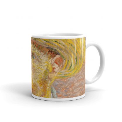 Taza Autorretrato con Sombrero de Paja, Vincent Van Gogh - Imagen 3