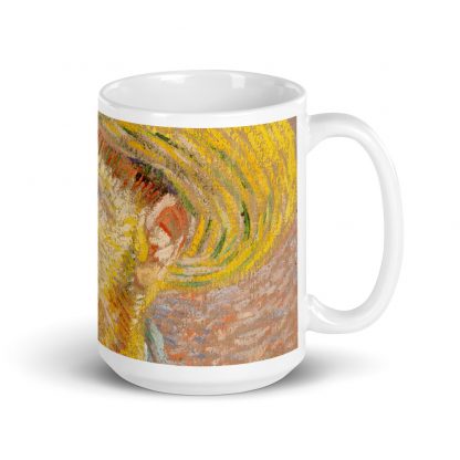 Taza Autorretrato con Sombrero de Paja, Vincent Van Gogh - Imagen 4