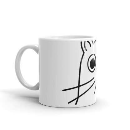 Taza de gato curioso - Imagen 2