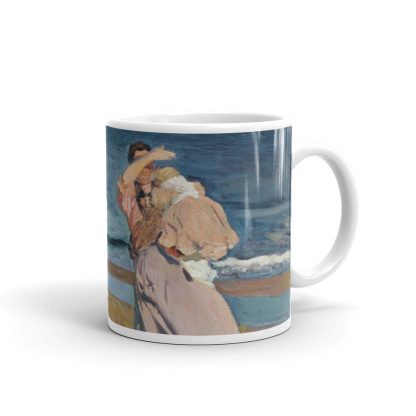 Taza "Pescadora con su Hijo en Valencia", de Joaquín Sorolla