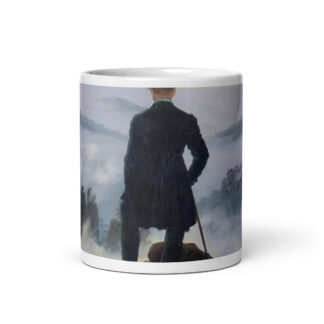 Taza “El caminante sobre el mar de nubes” – Inspirada en la obra de Caspar David Friedrich