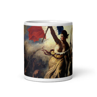 Taza “La libertad guiando al pueblo” – Inspirada en la obra de Eugène Delacroix