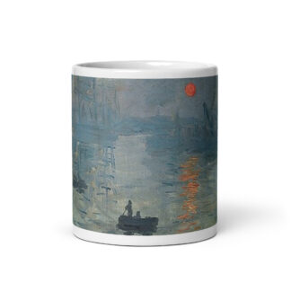 Taza “Impresión, sol naciente” – Inspirada en la obra de Claude Monet