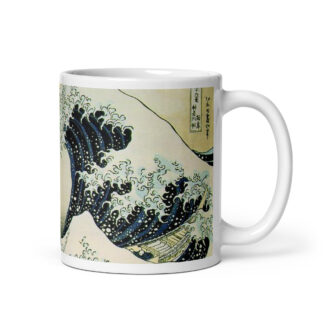 Taza “La gran ola de Kanagawa” – Inspirada en la obra de Katsushika Hokusai