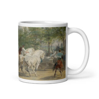 Taza “La feria de caballos” – Inspirada en la obra de Rosa Bonheur