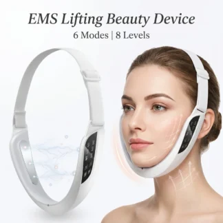 Dispositivo de lifting facial EMS con microcorriente para reafirmar el rostro