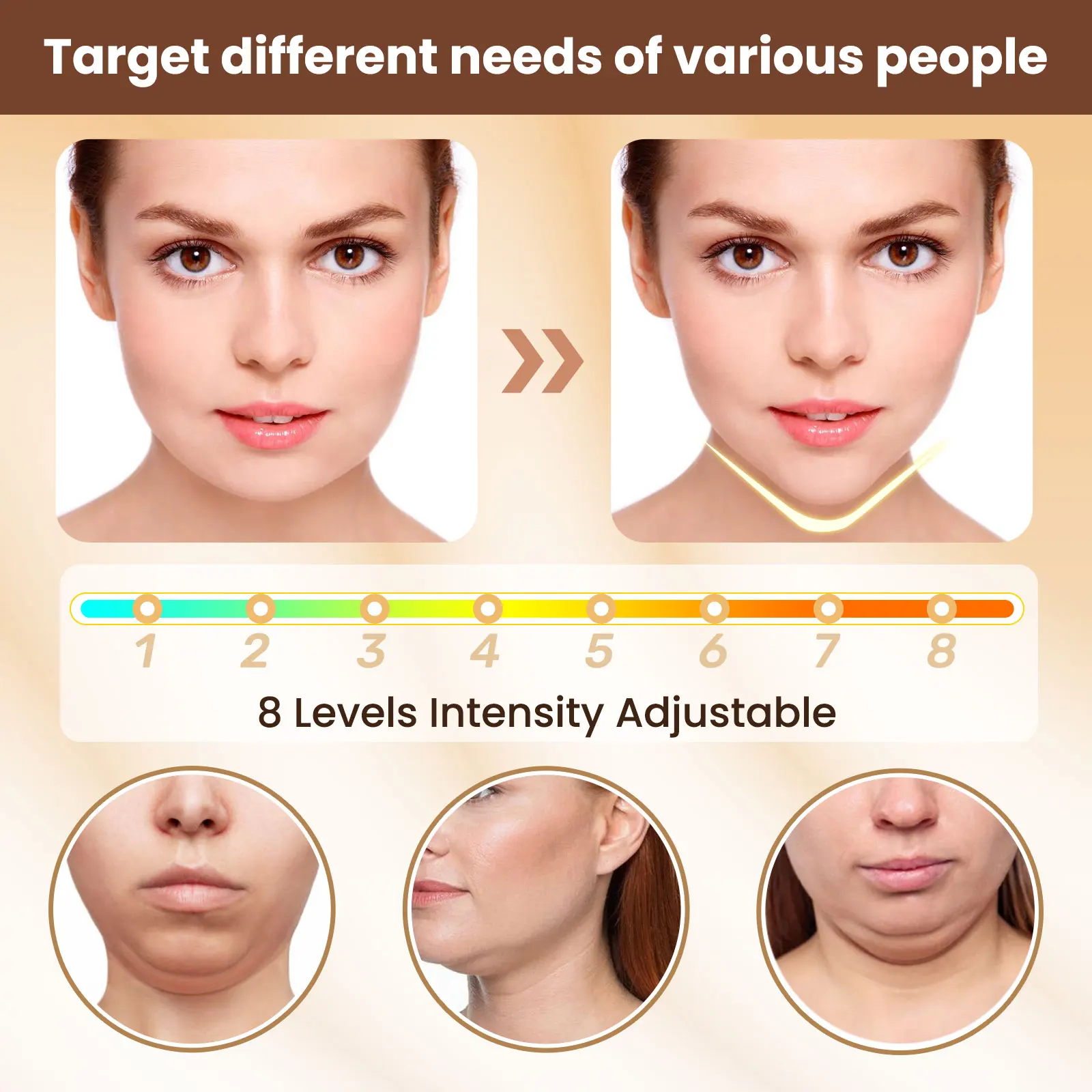 Dispositivo de Lifting Facial EMS | Microcorriente Reafirmante - Imagen 6
