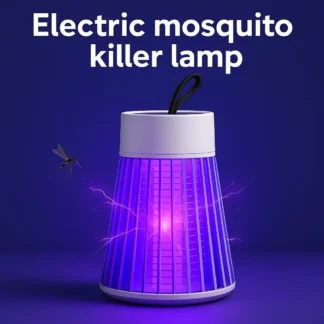 Lámpara antimosquitos USB 2 en 1 | Trampa eléctrica con luz LED