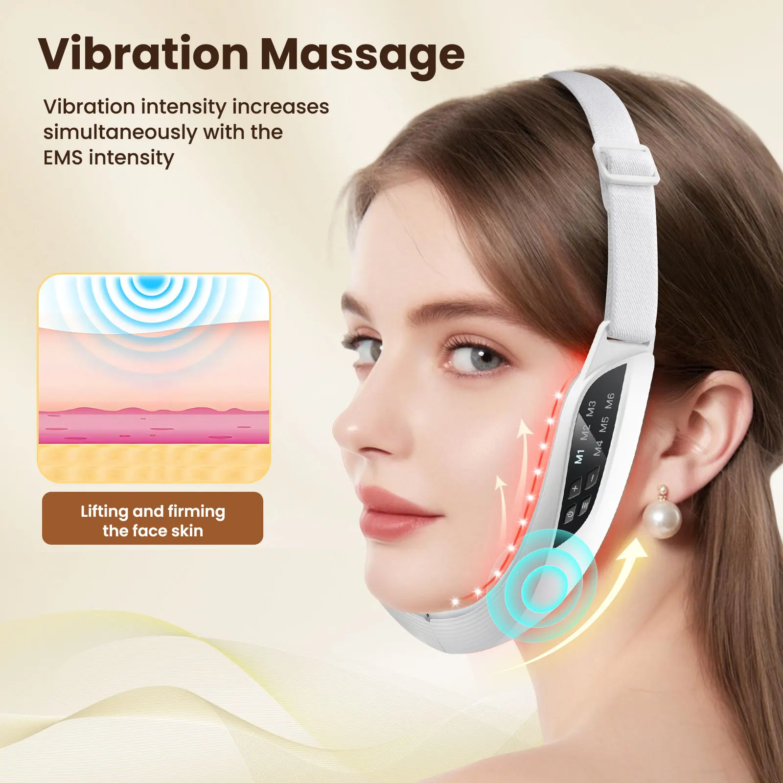 Dispositivo de Lifting Facial EMS | Microcorriente Reafirmante - Imagen 16