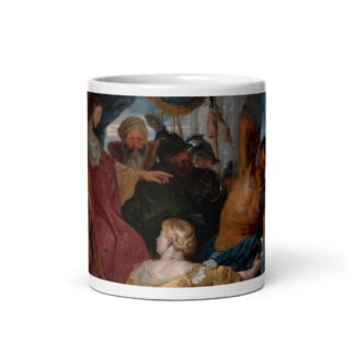 Taza El Juicio de Salomón de Rubens