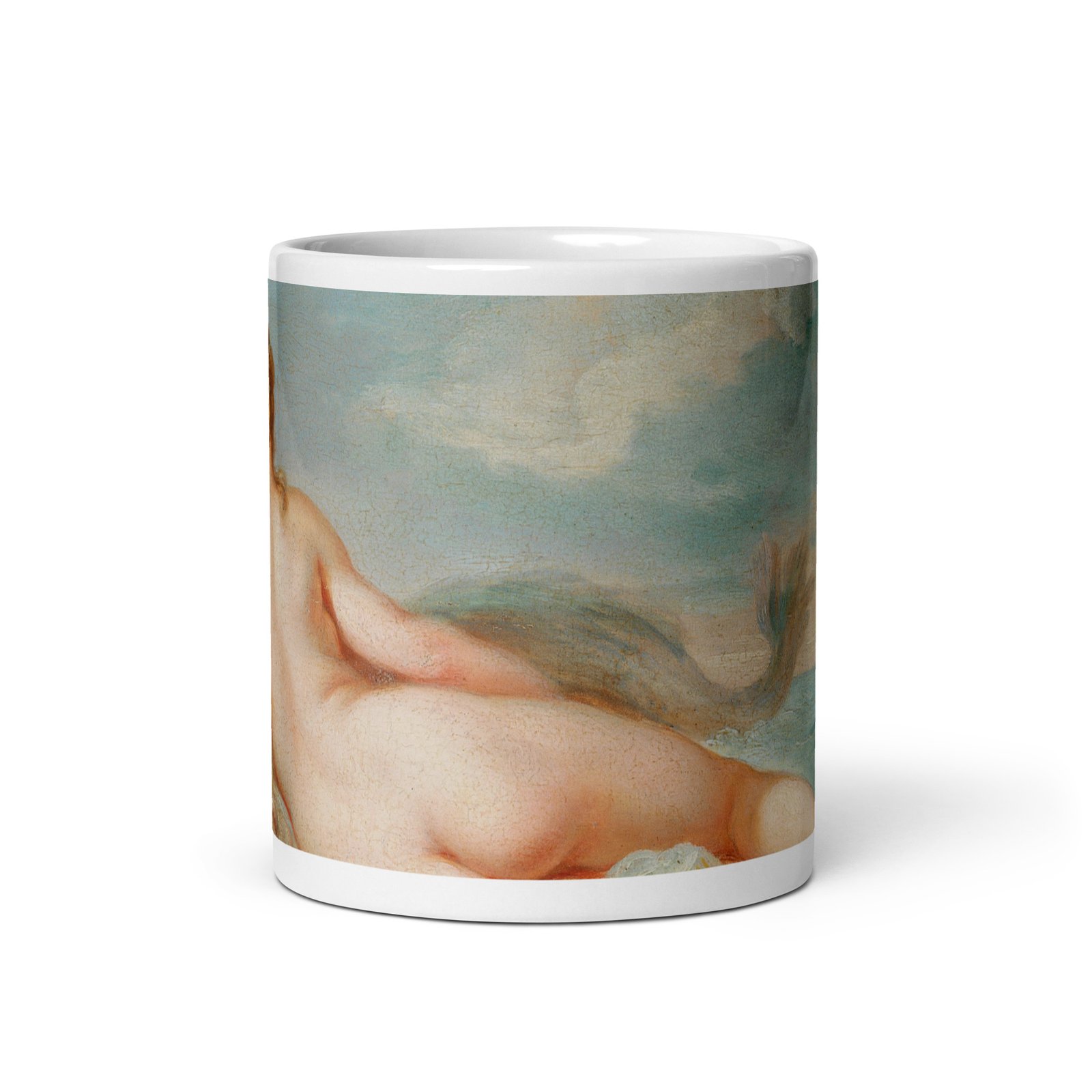 Taza artística Mujer junto al Mar – Arte clásico y rococó - Imagen 3