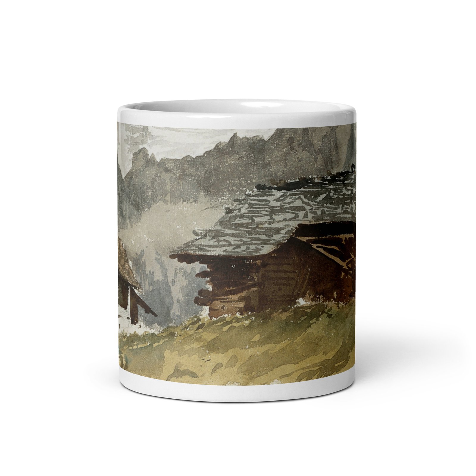 Chalets, Breithorn, Mürren – Taza de Arte - Imagen 3