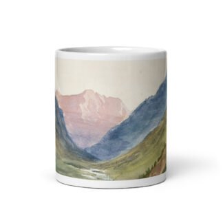 Mountain View at Bormio by John Singer – Taza de Arte