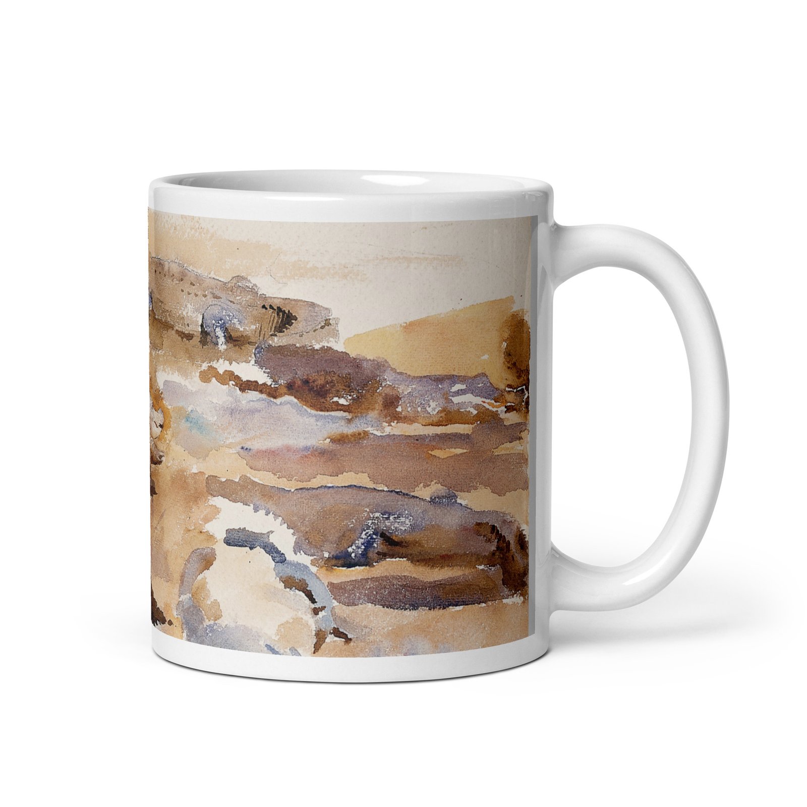 Alligators by John Singer Sargent – Taza de Arte Clásico