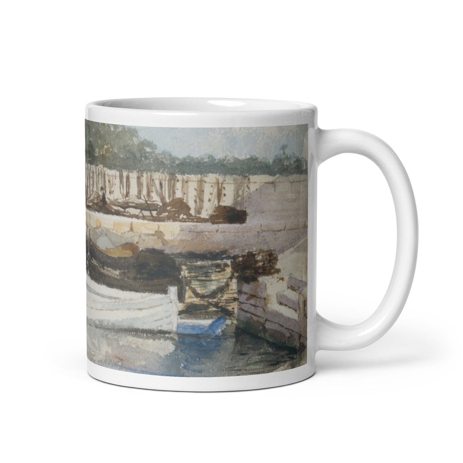 Boats by John Singer Sargent – Taza de Arte Clásico