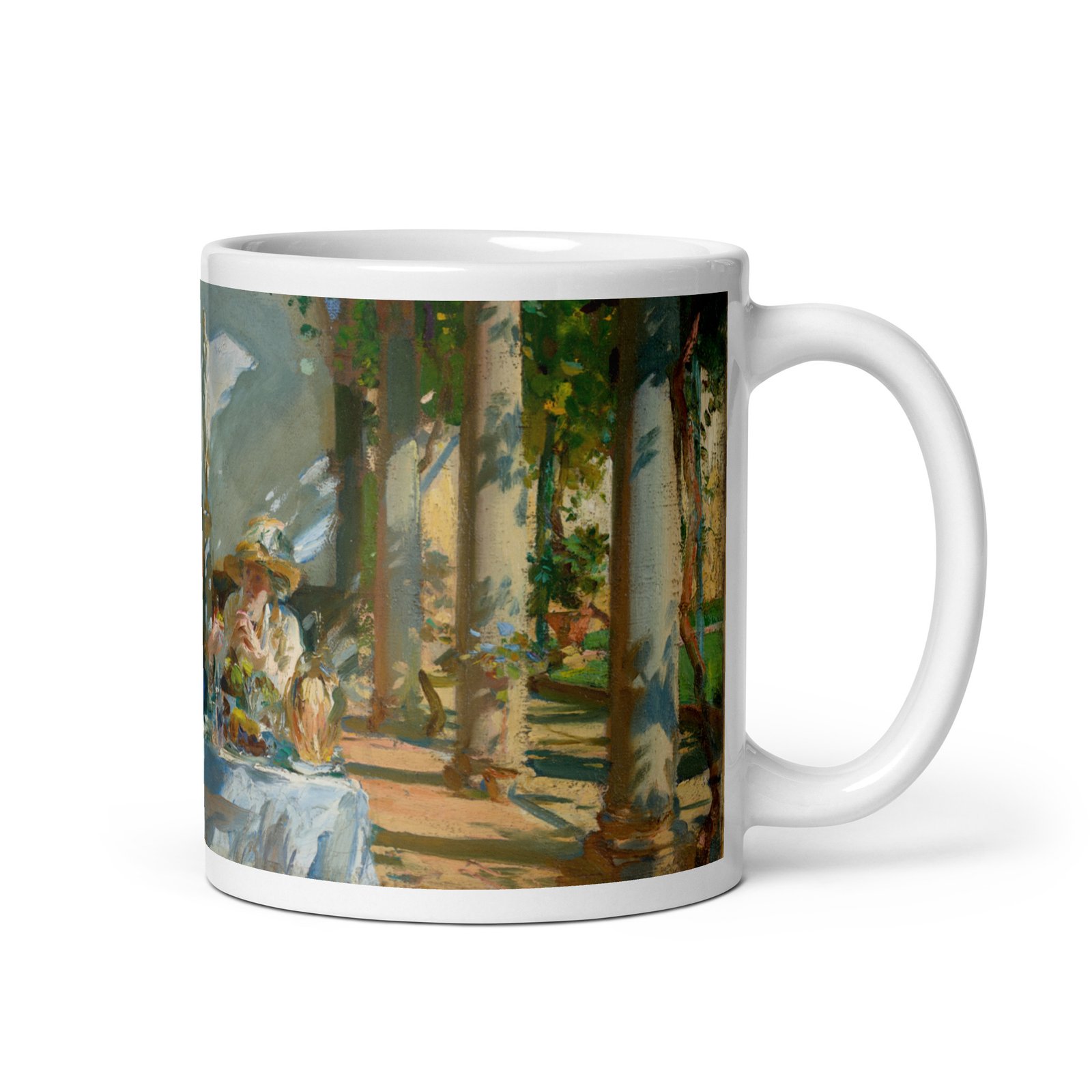 Breakfast in the Loggia – Taza de Arte - Imagen 2