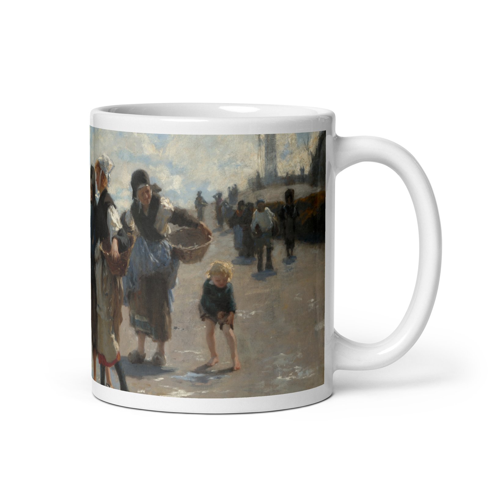 En Route pour la Pêche – Taza de Arte - Imagen 2
