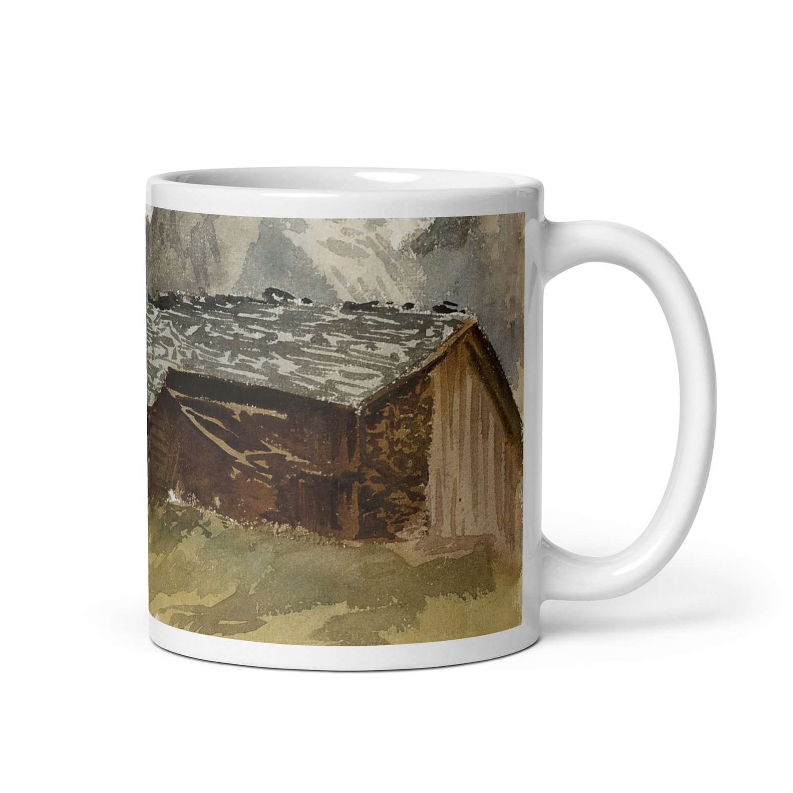 Chalets, Breithorn, Mürren – Taza de Arte